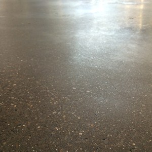 Polished concrete floors